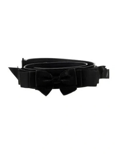 Pre-owned Chanel Vintage 2008 Waist Belt In Black