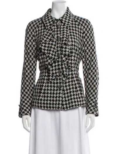 Pre-owned Chanel Vintage 2009 Blazer In Black