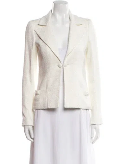 Pre-owned Chanel Vintage 2009 Blazer In Neutral