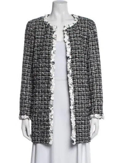 Pre-owned Chanel Vintage 2009 Coat In Black