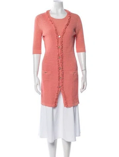 Pre-owned Chanel Vintage 2009 Dress Set In Pink