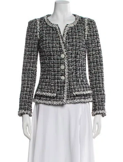Pre-owned Chanel Vintage 2009 Evening Jacket In Black