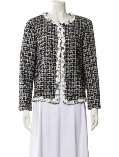 Pre-owned Chanel Vintage 2009 Evening Jacket In Black