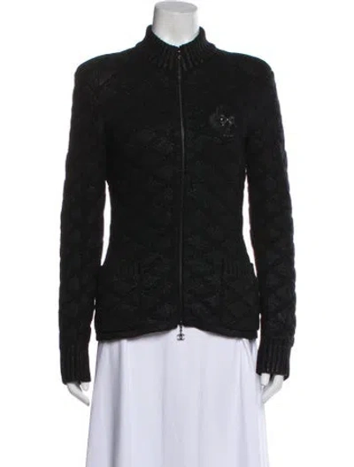 Pre-owned Chanel Vintage 2009 Evening Jacket In Black