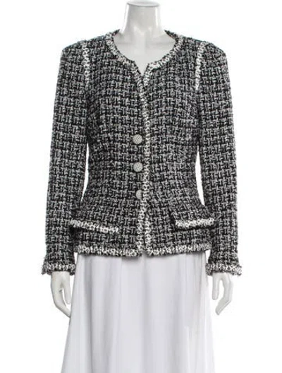 Pre-owned Chanel Vintage 2009 Evening Jacket In Black