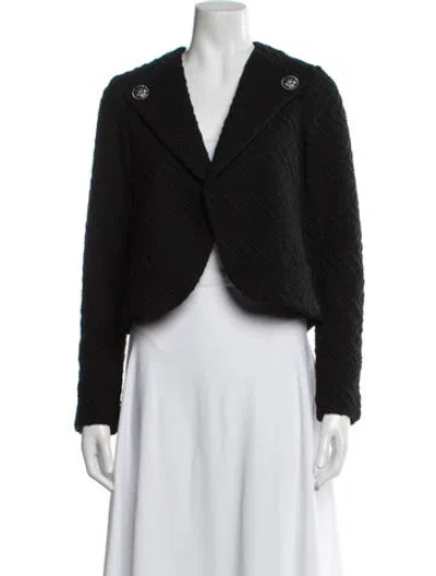 Pre-owned Chanel Vintage 2009 Evening Jacket In Black