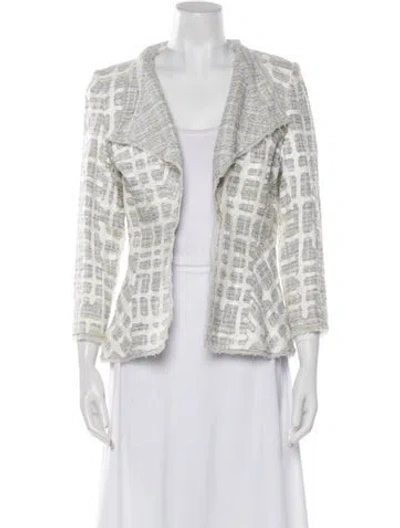 Pre-owned Chanel Vintage 2009 Evening Jacket In Gray