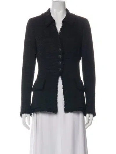 Pre-owned Chanel Vintage 2009 Jacket In Black