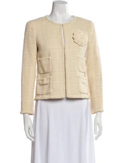 Pre-owned Chanel Vintage 2009 Jacket In Neutral
