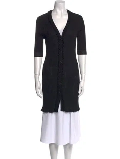 Pre-owned Chanel Vintage 2009 Sweater In Black