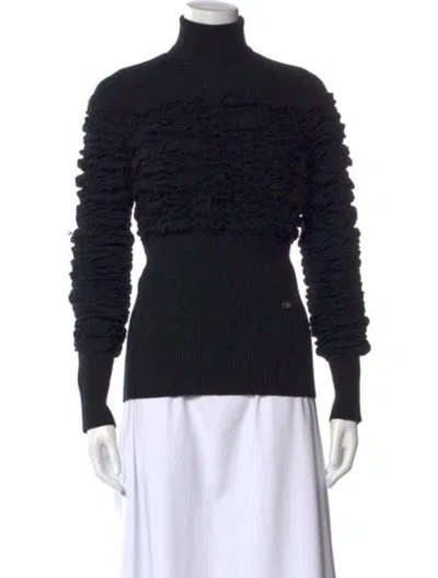 Pre-owned Chanel Vintage 2009 Sweater In Black
