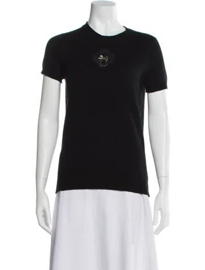 Pre-owned Chanel Vintage 2009 Sweater In Black