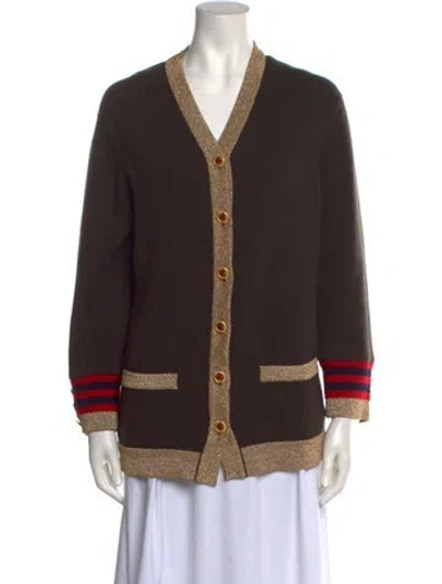 Pre-owned Chanel Vintage 2009 Sweater In Brown