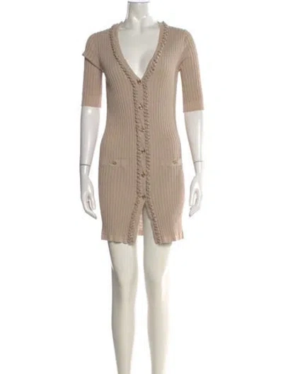 Pre-owned Chanel Vintage 2009 Sweater In Brown