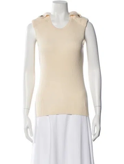 Pre-owned Chanel Vintage 2009 Sweater In Neutral
