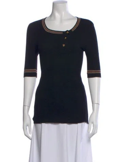 Pre-owned Chanel Vintage 2009 Top In Black