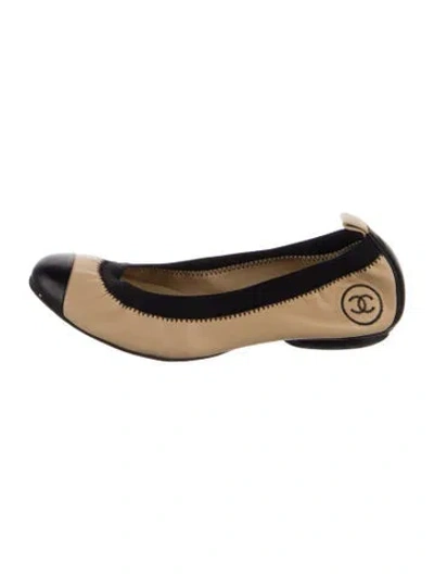 Pre-owned Chanel Vintage 2010 Ballet Flats