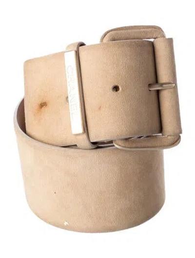 Pre-owned Chanel Vintage 2010 Belt In Neutral