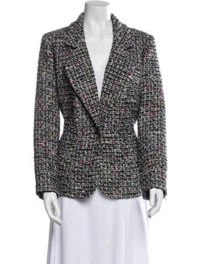 Pre-owned Chanel Vintage 2010 Blazer In Black