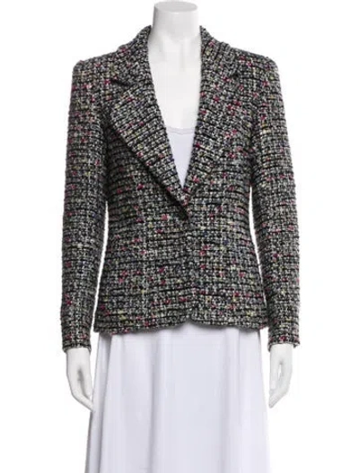 Pre-owned Chanel Vintage 2010 Blazer In Multi