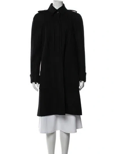 Pre-owned Chanel Vintage 2010 Coat In Black