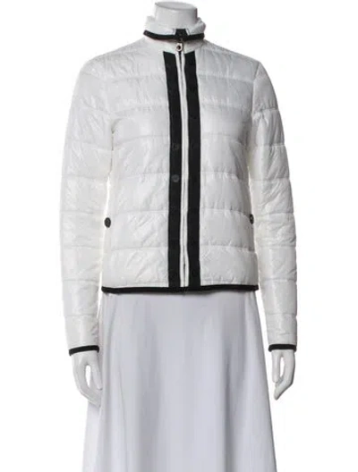Pre-owned Chanel Vintage 2010 Down Jacket In White