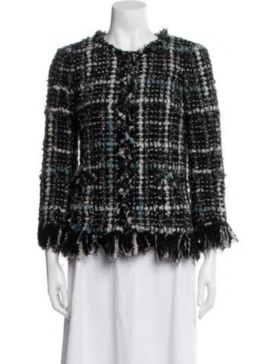 Pre-owned Chanel Vintage 2010 Evening Jacket In Black
