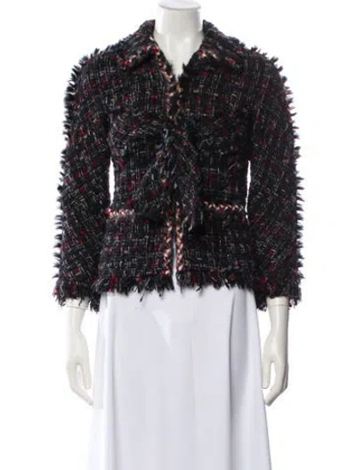 Pre-owned Chanel Vintage 2010 Evening Jacket In Black