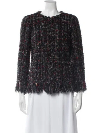 Pre-owned Chanel Vintage 2010 Evening Jacket In Black
