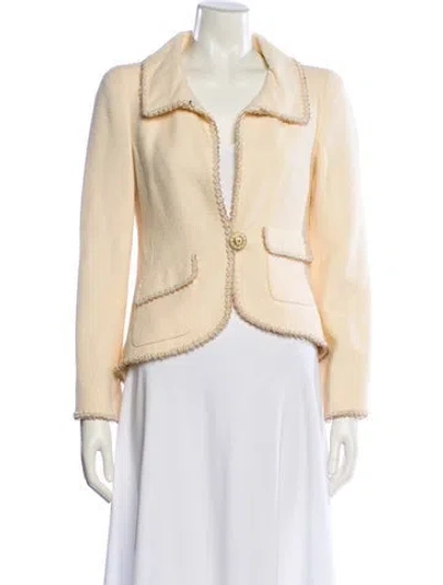 Pre-owned Chanel Vintage 2010 Evening Jacket In Neutral