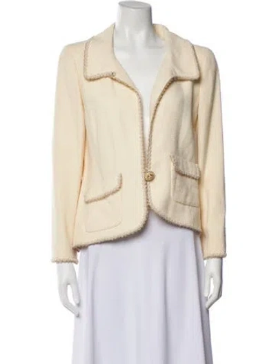 Pre-owned Chanel Vintage 2010 Evening Jacket In Neutral