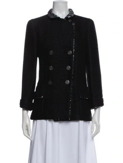 Pre-owned Chanel Vintage 2010 Jacket In Black