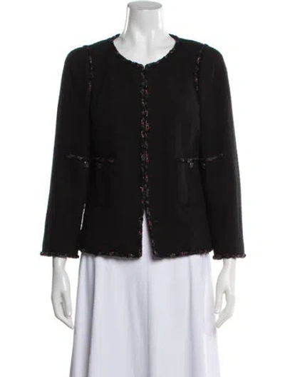 Pre-owned Chanel Vintage 2010 Jacket In Black
