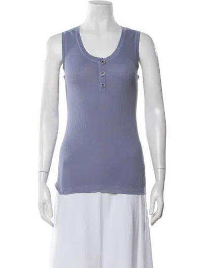 Pre-owned Chanel Vintage 2010 Polo In Purple