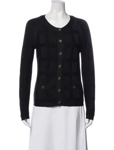 Pre-owned Chanel Vintage 2010 Sweater In Black