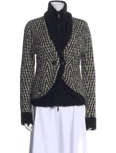 Pre-owned Chanel Vintage 2010 Sweater In Black
