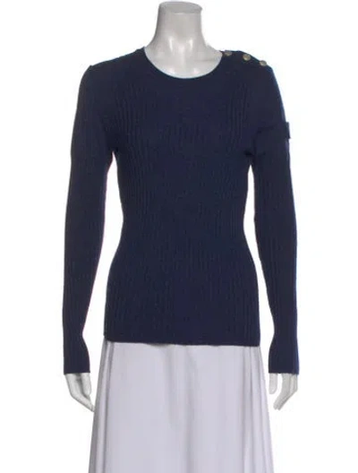 Pre-owned Chanel Vintage 2010 Sweater In Blue
