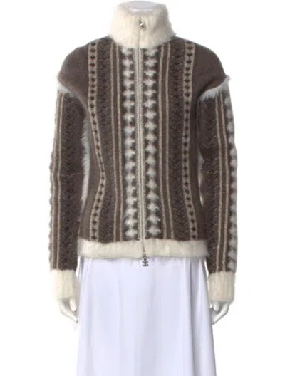 Pre-owned Chanel Vintage 2010 Sweater In Brown