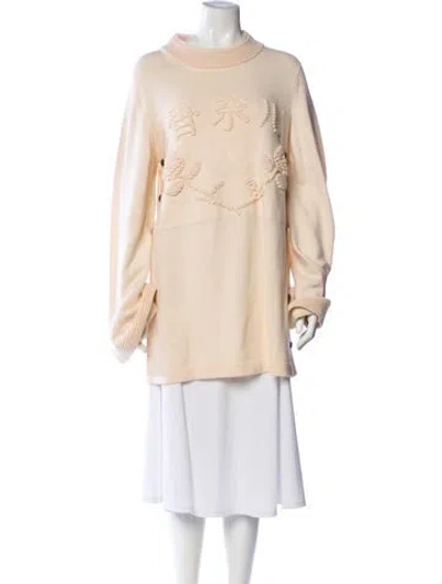 Pre-owned Chanel Vintage 2010 Sweater In Neutral