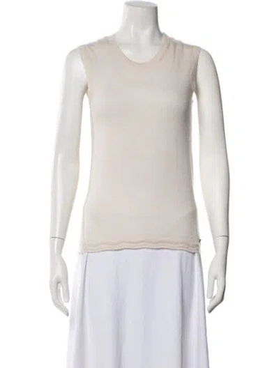 Pre-owned Chanel Vintage 2010 Sweater In Neutrals