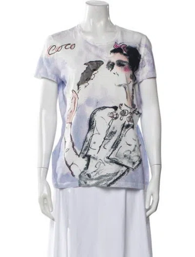 Pre-owned Chanel Vintage 2010 T-shirt In Multi