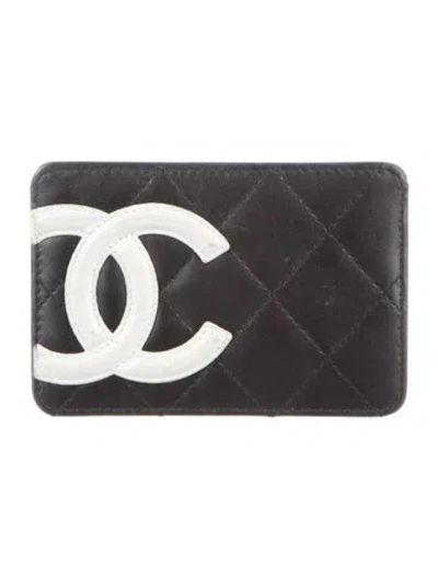 Pre-owned Chanel Vintage 2010-2011 Card Holder In Multi