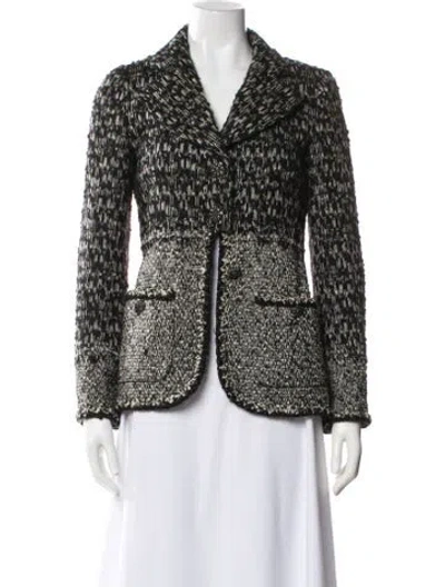 Pre-owned Chanel Vintage 2011 Blazer In Black