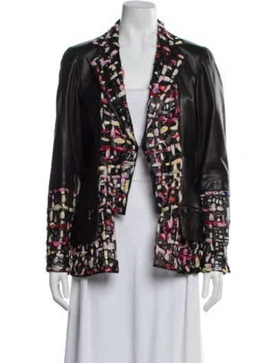 Pre-owned Chanel Vintage 2011 Blazer In Black