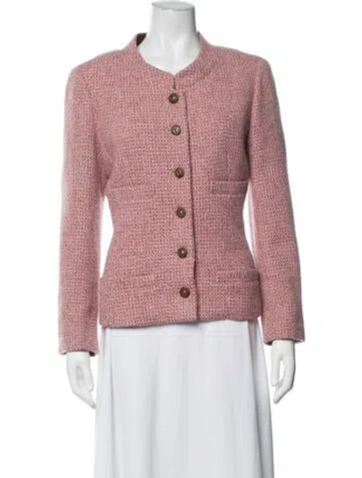Pre-owned Chanel Vintage 2011 Blazer In Pink