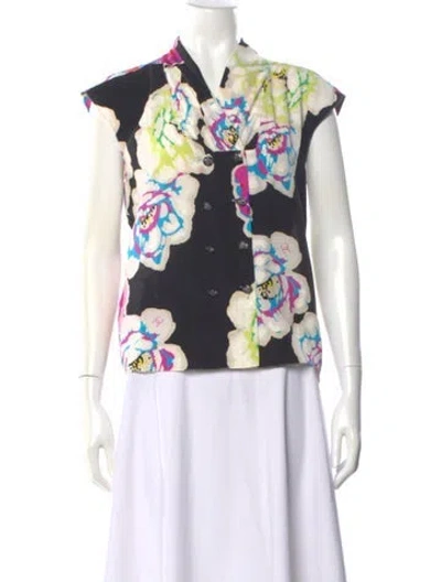 Pre-owned Chanel Vintage 2011 Blouse In Black
