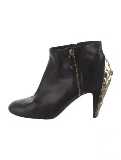 Pre-owned Chanel Vintage 2011 Boots In Black