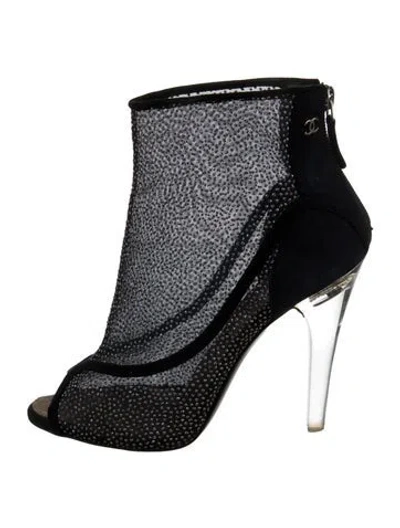 Pre-owned Chanel Vintage 2011 Boots In Blue