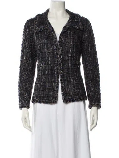 Pre-owned Chanel Vintage 2011 Evening Jacket In Burgundy