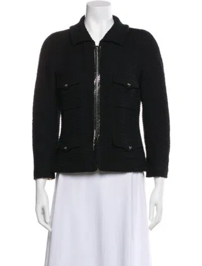 Pre-owned Chanel Vintage 2011 Jacket In Black